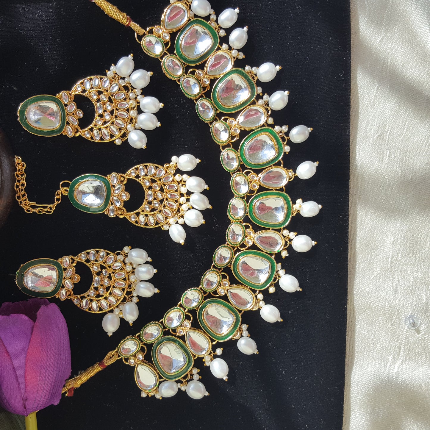 Kundan Necklace Set